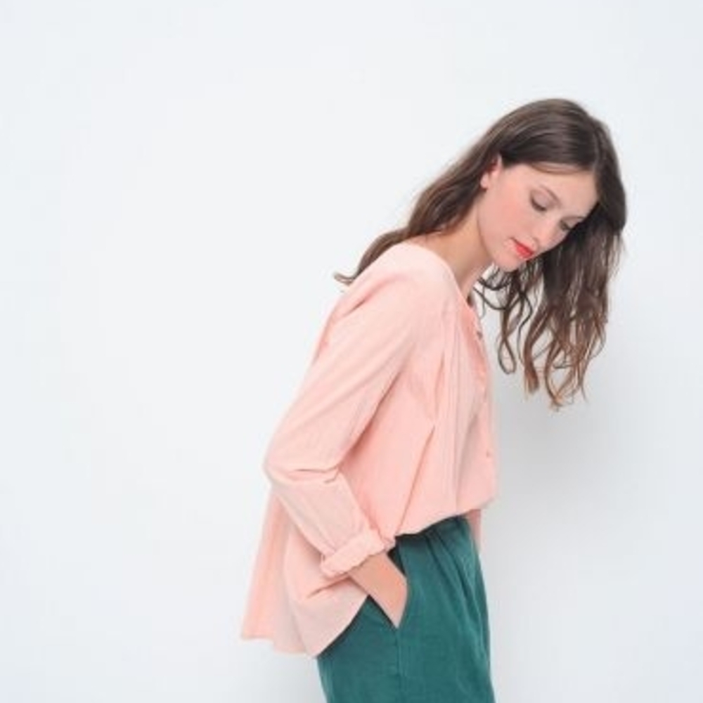 Des Petits Hauts Light Pink Blouse